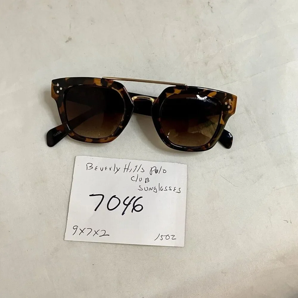 #7046 Beverly Hills Polo Club Sunglasses Tortoise pattern